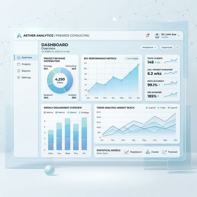 Advanced Data Analytics Dashboard